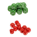 20x Wood Dice D6 Drinking Dice for DND TRPG MTG Table Games Toys Party Dices