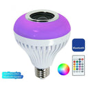 Smart Light Bulb Speaker Bluetooth RGB White Color Changing Dimmable LED Bulb