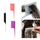 3Pcs ABS Weave Highlighting Foiling Hair Comb Combs Brush Professional