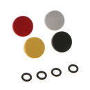 4 Packs Camera Flat Shutter Release Button Replacement Part for  Canon Nikon etc