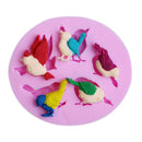 DIY Silicone Bird Mold Decorating Baking Tools Fondant Chocolate Cake Mould  TES