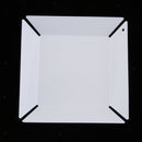 Iron Snacks Platter Jewelry Cosmetics Display Organizer Tray White Square S