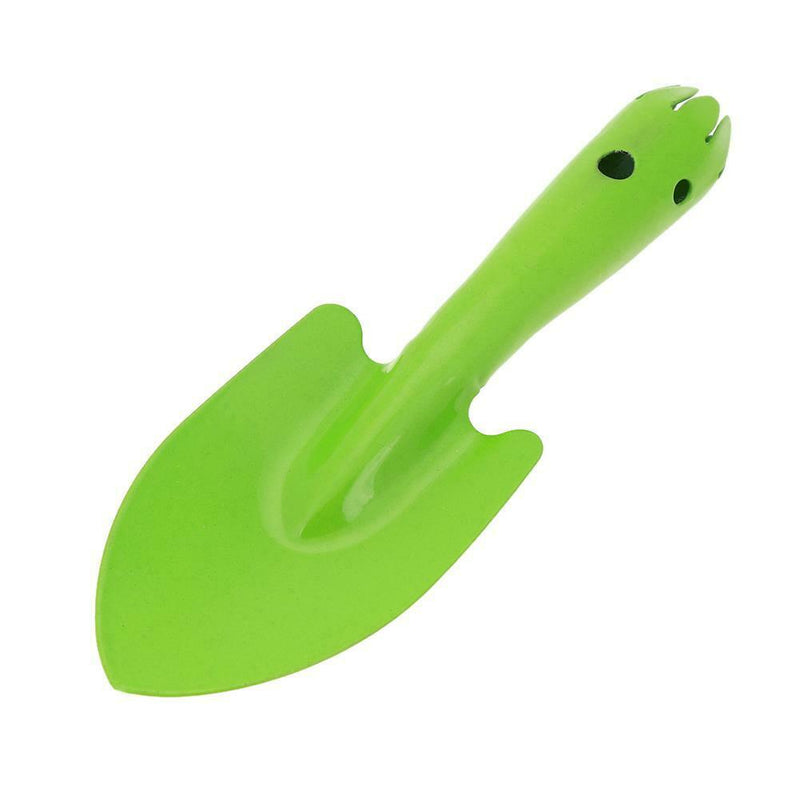 Mini Metal Garden Hand Shovel Flower Soil Planting Kids Spade Tool(Green)
