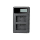 NP-FW50 Rapid Dual Charger for Sony Alpha a7, a7 II, a7R, a7R II, a7S, a7S
