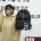 Fashion big capacity shopping bag laptop backpack rucksack canvas bags stud W9U7