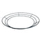 4 Pieces Round Metal Flower Wreath Frames, Wreath Frame For Christmas Party