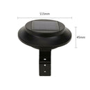 6LED Solar Lamp Wall Garden Waterproof Fence Gutter Outdoor Sensor Light