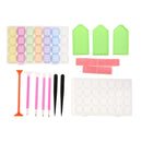 22 Pieces/Set 5D Diamond Painting Cross Stitch Tool Kits