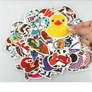 Lots 100Pcs Random Bomb Vinyl Laptop Skateboard Stickers Luggage Decals Stickers
