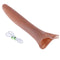 Long nose pinocchio puppet costume latex nose 7" elastic strap Halloween fa JCA+