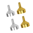 4pcs/set Metal Small Funnels Diffuser Liquid Perfume Oil Lab Use 22x20mm