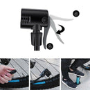 Bike Pump Mini Bike Floor Pump Foot Activated Bicycle Air Pump and Aluminum