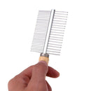Wooden Handle Pet Comb Dog Cat Combs Hair Rake Comb Pet Grooming Hairbrush