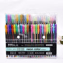 48 Colors Ink Gel Pens Set Practical Convenient School Student Stationery G H1K7