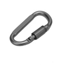5 X Carabiner Clip Snap Spring Hook Keyring Buckle Camping Carabina Kar HCD