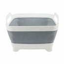 Plastic Camping Travel Foldable Wash Basin Collapsible Dish Basket Newest Useful