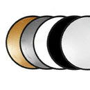 60cm 5 in 1 Portable Photography Studio Collapsible Light Reflector B1F9