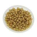 2-Box 1200Pcs Metal Hollow Round Beads Spacer DIY Jewelry Findings Wholesale