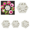 Silicone Christmas Chocolate Molds Cake Candy Jelly Ice Tray Mould Coffee