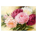 5D Full Drill Diamond Peony Painting Embroidery DIY Cross Stitch Home Decor