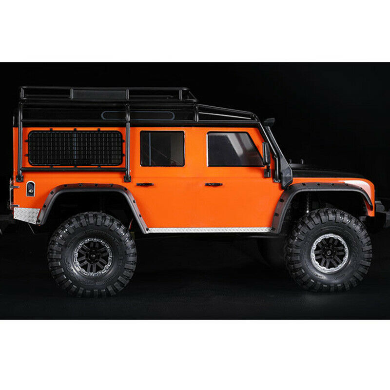 4Pcs Rear & Side Metal Skid Plate for 1/10 Rc Crawler Car Defender Trx4 Bot A1W9