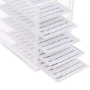 5 Layers Acrylic Eyelash Display Holder Panels Lashes Extension Storage New R7F7