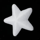10x Party Star Polystyrene Foam Oraments DIY Decors Christmas Hanging Props