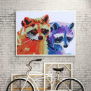 5D DIY Special Shaped Diamond Painting Fox Cross Stitch Embroidery Mosaic