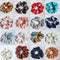 16pcs Hair Scrunchies Band Elastic Ties Big Floral Ponytail Holder Pack F. Women
