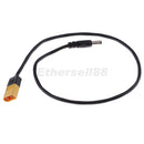 XT60 Male to DC 5.5mm x 2.5mm DC5525 Male Power Cable for RC Li-po Battery