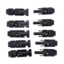 1 pairs 30A MC4 Male Female M/F Wire Cable Connector Set Solar Panel DC 10 BX