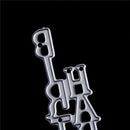 2pcs Happy Birthday letters Metal Cutting Dies Stencil Scrapbooking decor DIY FT