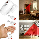 Wireless PIR Motion Sensor Alarm With 2 Remote Controllers For Home Caravan Z8E7