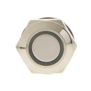 10pcs Blue LED Metal Momentary 12mm Push Button Switch 12V SPST Waterproof
