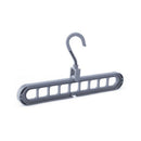 5X(Multi-Port Support Circle Clothes Hanger Clothes Drying Rack Multifunct I2D9)