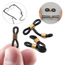 100Pc Anti-slip Rubber End Retainer Connector Holder Eyeglass Glasses Sunglasses
