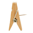 Push Pin Clips - 90 Paper Clips with Pin for Documents/Artworks/School Proj A3G4