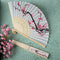 Hand Held Silk Folding Fans with Bamboo Frame, Cherry Blossom and Butterfli N1J7