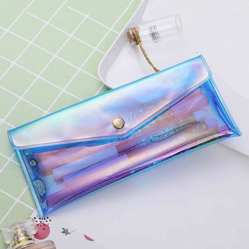 Newest Pencil Case School Supplies Pencil Bag Transparent Pencil Case Stude F8P1