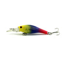 8X Mini Minnow Minorui Fishing Lure Bait Tackle Hook Bait Crankbait Kit DVB