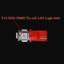 20pcs Super Red T10 Wedge 5-SMD 5050 LED Lights Bulb W5W 2825 158 192 168 194