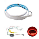 12V Car LED Strip Car Trunk Rear Tail Brake Turn Signal Light Universal Flo E0M4