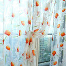 Daisy window screening burnt-out yarn, Bedroom living room balcony yarn