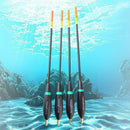 4pc/set Bottom Fishing Floats Long Length Hard Tail Fishing Plastic Float D4Y3