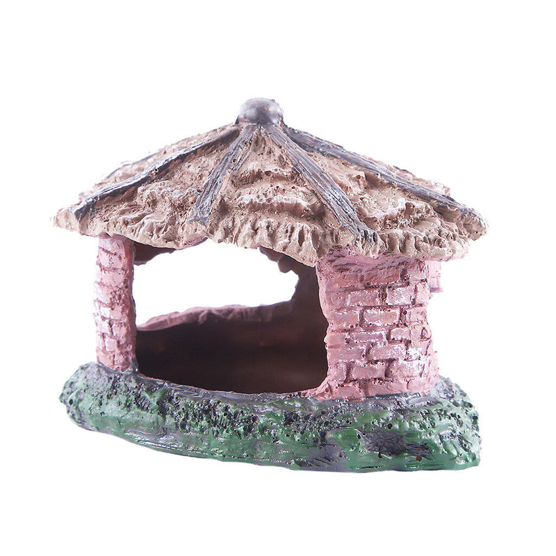 Large House Aquarium Decor   Tank Reptile Supplies Terrarium Ornament