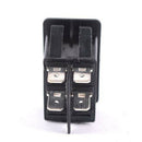 Pair 35A 12V Driving Fog Lamp Rocker Toggle Switch W/ Red And Blue LED Light