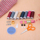 DIY Multi-function Travel Sewing Kit Needle Thread Threader Tape Scissors