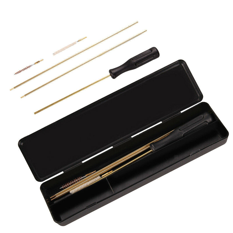 1 Set Cleaning Tools for .177 & .22 Rifles Pistols (4.5mm & 5.5mm) with Brushes