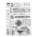 Journey Silicone Transparent Seals Clear Stamps for DIY Scrapbooking Photo