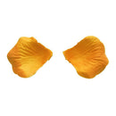 100pcs Fabric Rose Flower Petals Wedding Decorations Orange Q2D1